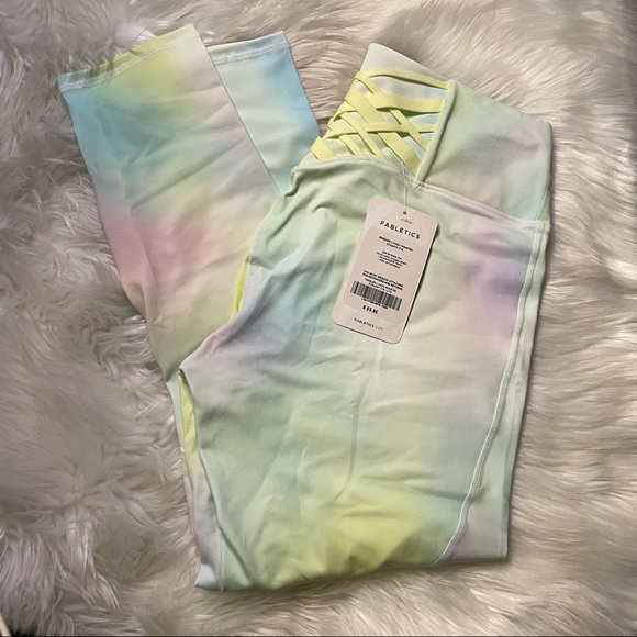 fabletics tie dye leggings
